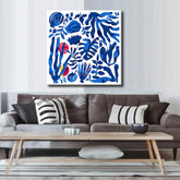 Painting by numbers homage to Matisse I